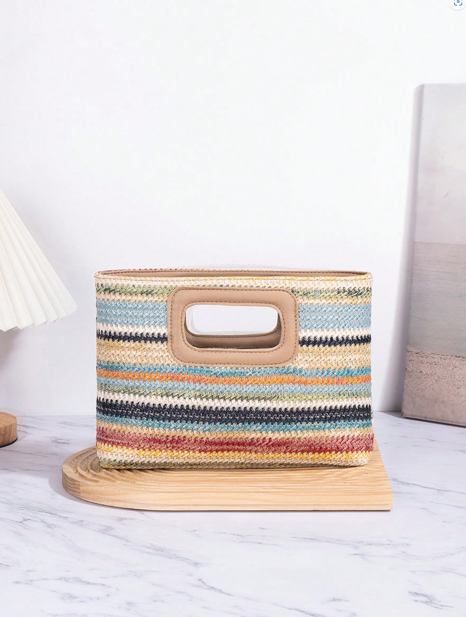 New European And American Style Woven Bag
